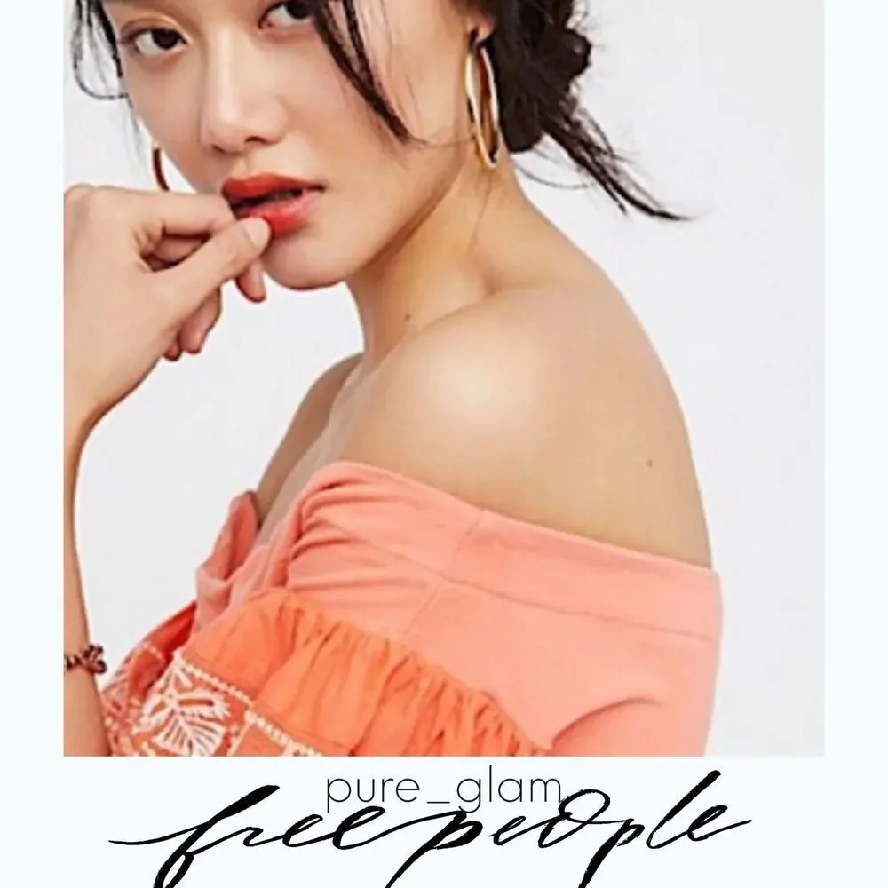 Free People off-the-shoulders top
